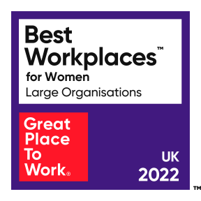 Best Workplace for Women in Large Organisations UK 2022 Logo