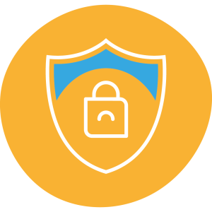 Icon showing improved security