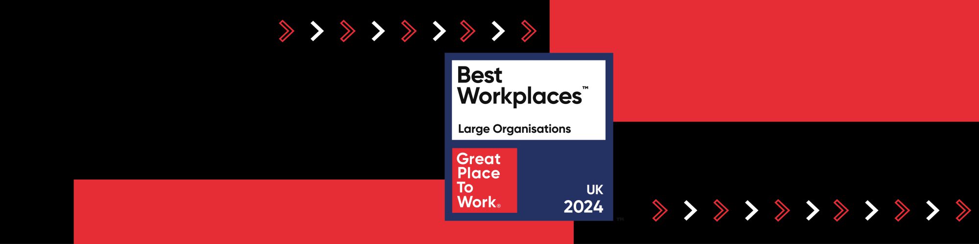We’ve been named as a UK Best Workplace™ 2024
