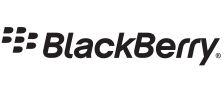 BlackBerry Logo in black and white