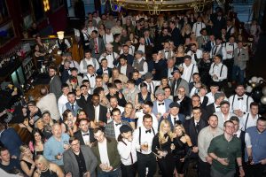 Image of employees at event