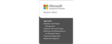 Microsoft Solutions Partner - Modern Work - Logo