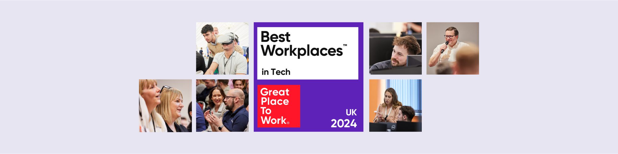 We’ve been recognised as one of the UK’s Best Workplaces in Tech™!