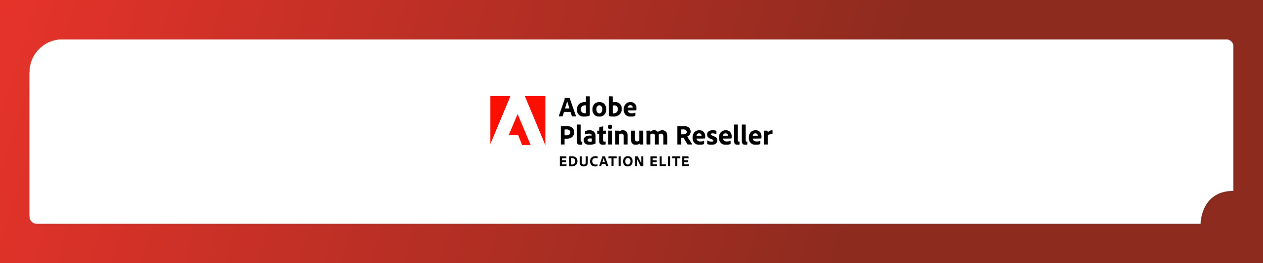 It’s official! We’re an Adobe Education Elite Partner