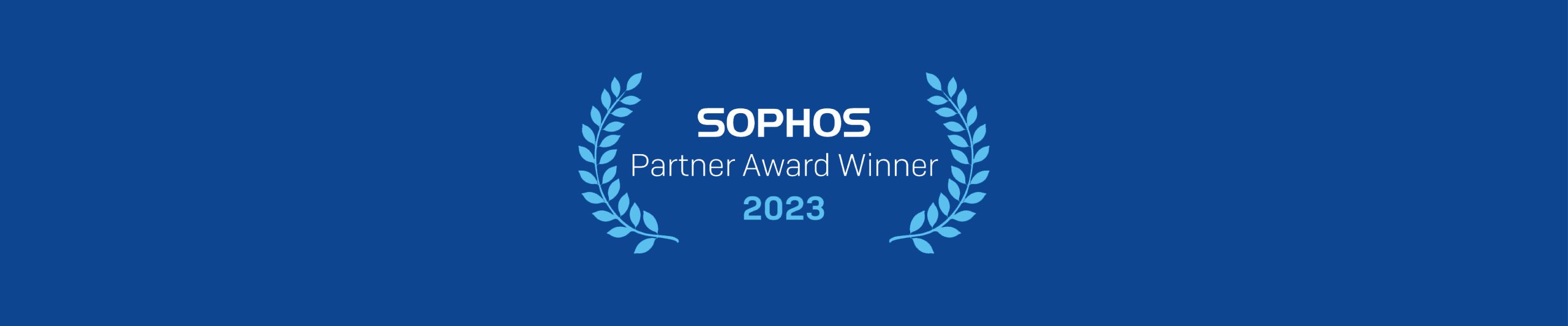 We’re a winner! Sophos Public Sector Partner of the Year award  – EMEA North 2023