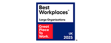 Great Place to Work 2025 Best Workplaces - Large Organisations - Logo