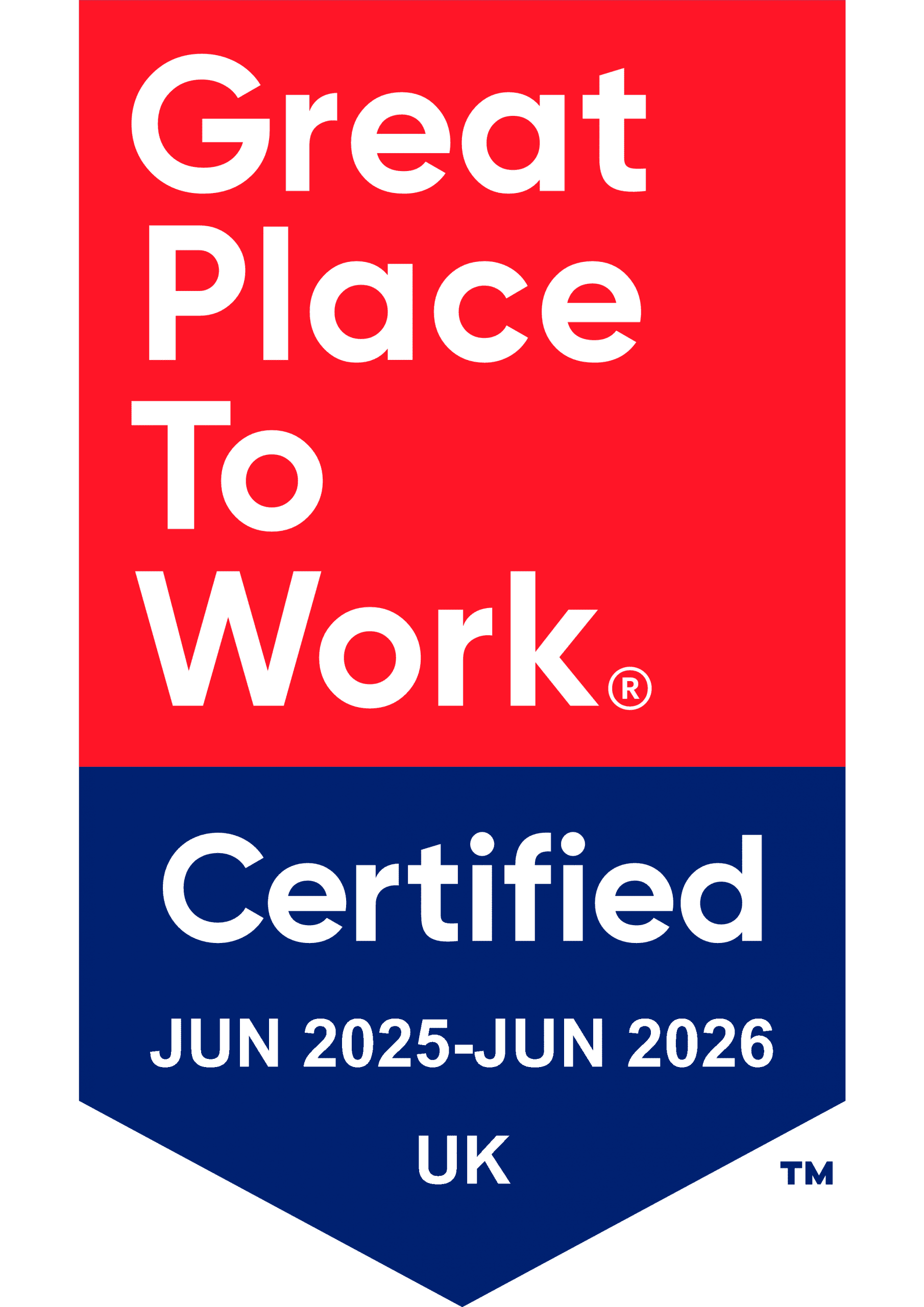 GPTW Recertification Badge