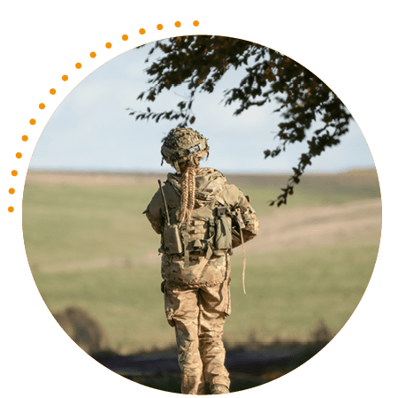 british army person in uniform