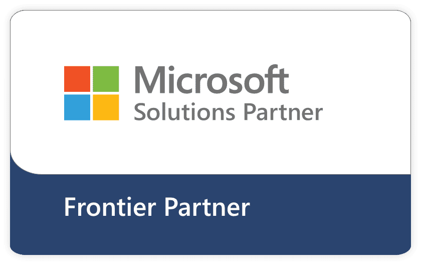 Microsoft Frontier Partner Badge