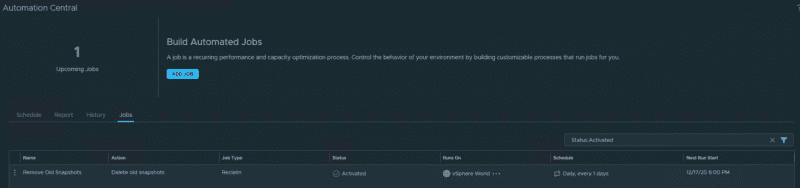 Automated snapshot clean-up