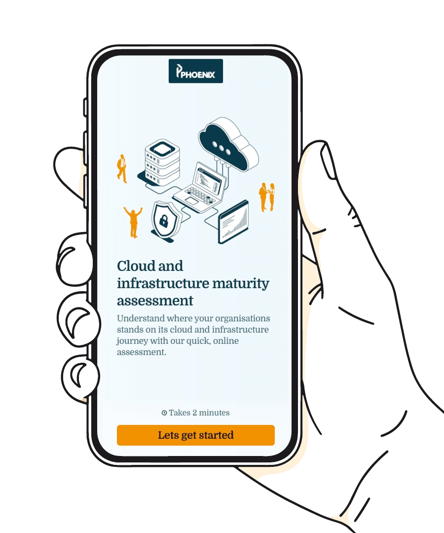 Phoenix Platform assessment displayed on a mobile device